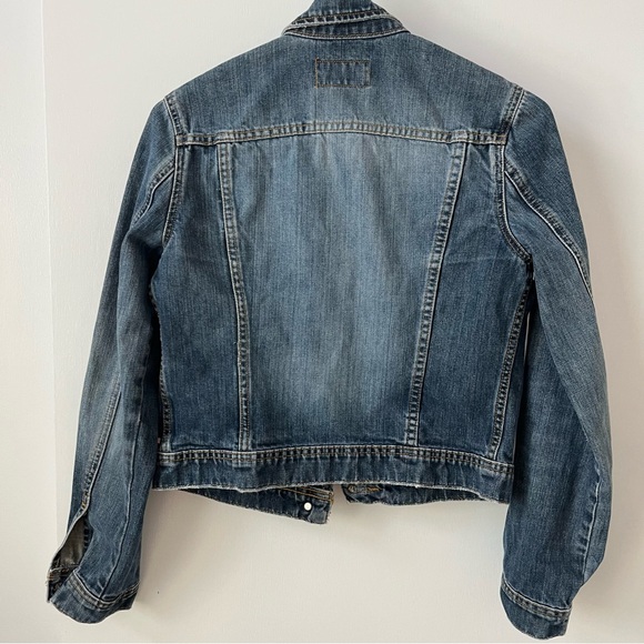 Vintage 90s Polo Jeans Co Ralph Lauren Black Label Flap Pocket Denim Jacket - Picture 3 of 11